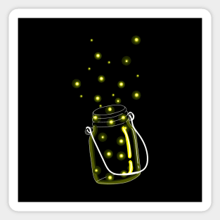 Fireflies, the light of hope Sticker